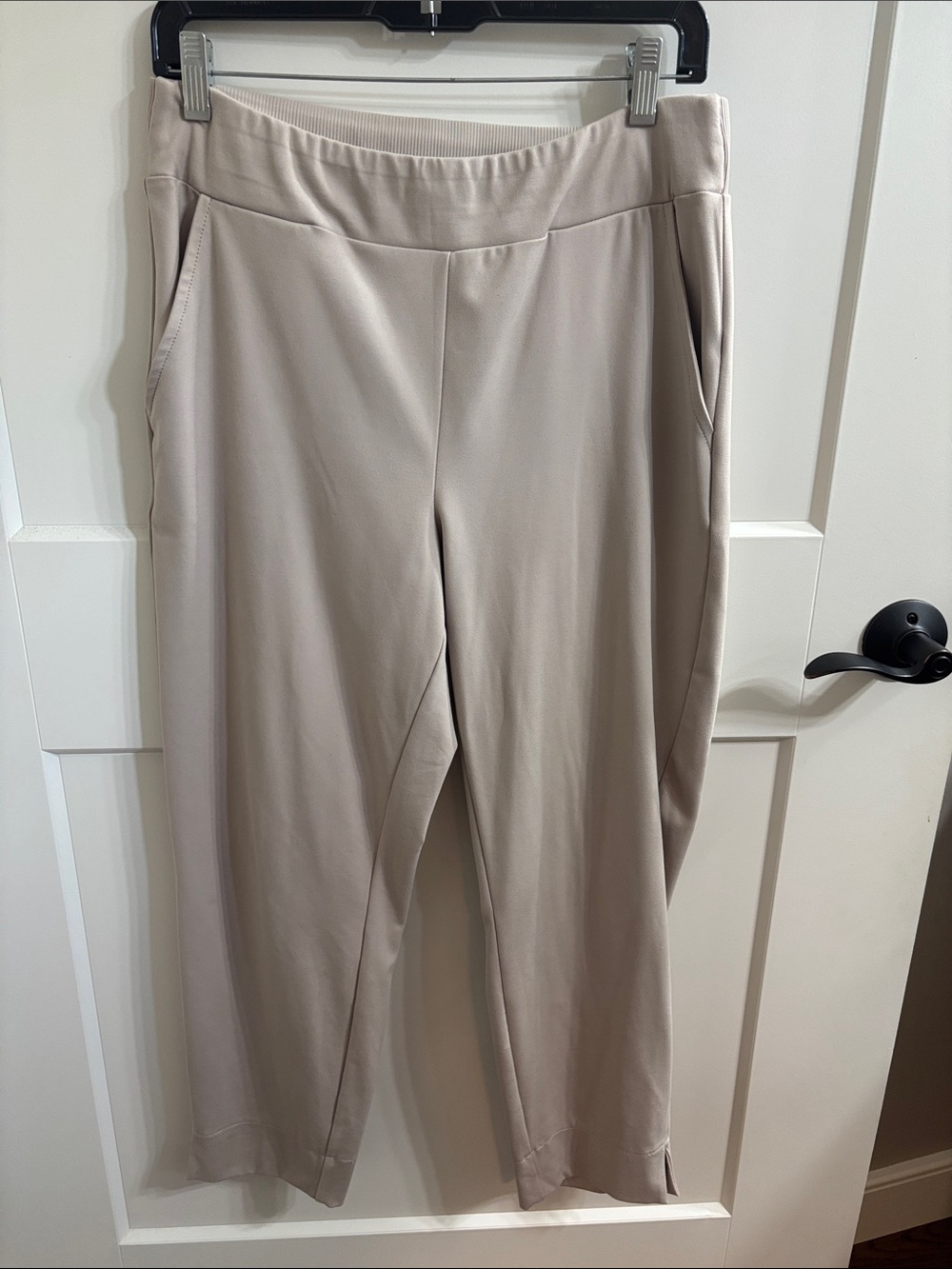 Rachel Zoe Light Beige Pull-On Trousers